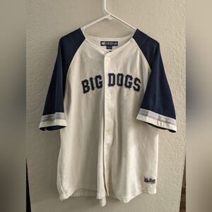 Vintage 90s Big Dogs Baseball Jersey XL